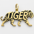 Render.png Tiger Text Pendant