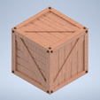 box-crate-colour.png Wooden Crate – Miniature for Fantasy D&D Dungeons and Dragons RPG Roleplaying Games