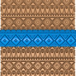 5656566.jpg Fichier 3D Rouleau d'argile à motifs grecs / rouleau de poterie / rouleau d'argile à motifs aztèques / imprimeur de motifs ethniques・Design pour imprimante 3D à télécharger