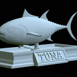 Tuna-model-27.png fish tuna bluefin / Thunnus thynnus statue detailed texture for 3d printing