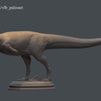 R_006.png Majungasaurus crenatissimus - Statue for 3D printing