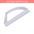 1-4_Of_Pie~3.25in-cookiecutter-only2.png Slice (1∕4) of Pie Cookie Cutter 3.25in / 8.3cm