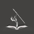 Model-1.jpg Levitating Wand Magic Book