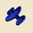 airplane-aeroplane-cookie-cutter-stamp-3d-model-stl-file-cults.png Самолет старый аэроплан штамп для вырезания печенья