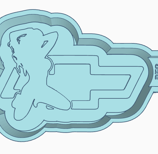 Chevy Girl freshie housing 3D model