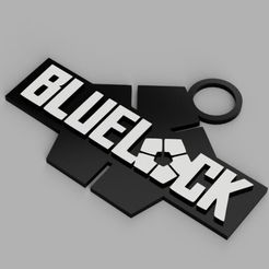Capture-d’écran-2023-01-12-210817.jpg Fichier STL Blue lock key ring・Modèle à télécharger et à imprimer en 3D