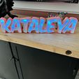 First name LED TO ASSEMBLE Kataleya