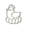 Gallina 1 v1.png Chicken Cookie Cutter