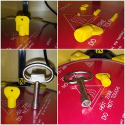 20171102_153201.jpg Triangular socket key 8 mm for locks, electrical Cabinet, Elevator, subway cars and trains. V1