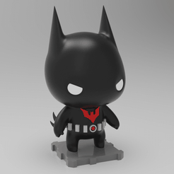 BATMANBSQ (1).png Free STL file Batman Beyond (Animated Series)・3D printer model to download