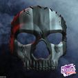 hfgdjgfhdjj-00;00;00;00.jpg 3D file Ghost Mask ( 2 Versions )・Design to download and 3D print