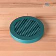 QU3D-00176-Lampe-Groß-Santa-Clara-Gross-Schwarz-mit-Petrol_Deckel.jpg STL file Table or shelf lamp STL high polygon, 3D printing model・3D printable design to download