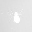 Spider3-2.jpg 7 Spider Silhouettes, Arachnid Outlines, Orb Weaver, Hourglass Spider, Stencils