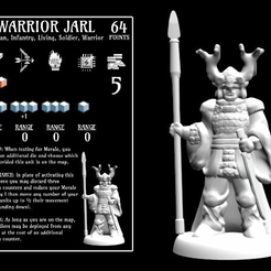 WarriorJarl.png Free STL file Warrior Jarl (18mm scale)・Model to download and 3D print