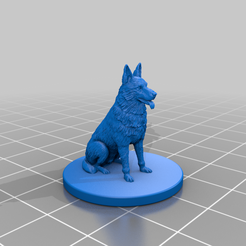 Dogs_Shepherd.png STL-Datei Hundebegleiter für Zombicide kostenlos・Design für 3D-Drucker zum herunterladen