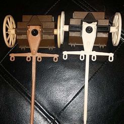 20190610_203303.jpg STL-Datei An axle assembly for the 1988 Playmobil Cannon Limber kostenlos・Objekt zum Herunterladen und Drucken in 3D