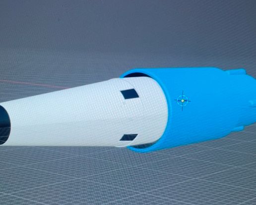 sf-a3 missiles 3D model