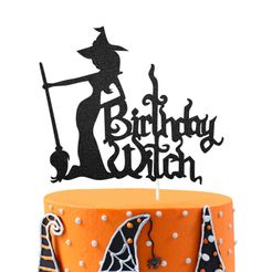 1.jpg CAKE TOPPER CAKE TOPPER - Birthday Witch, Dia de Brujas