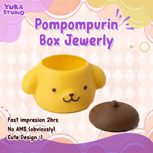 Pompompurin Jewelry box