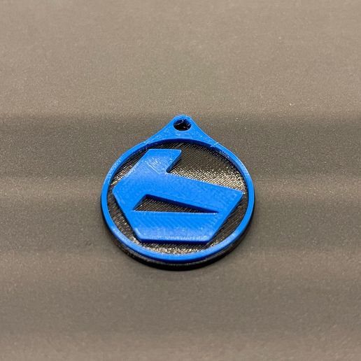 Keychain -B Logo - Bergamont 3D model