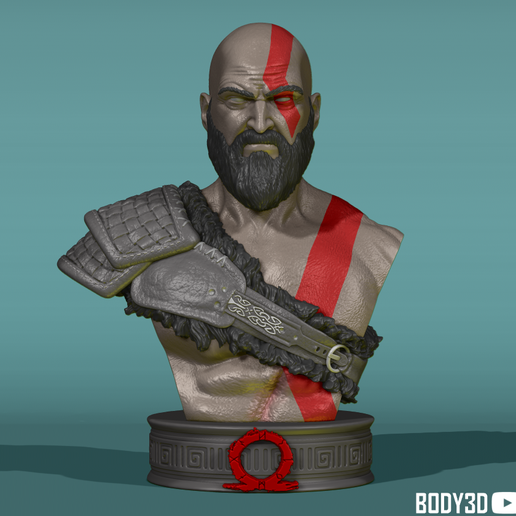 Kratos Bust 3D model