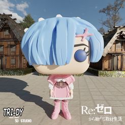 Rem re zero funko pop new arrivals