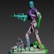 S-25.jpg Terminator T-800 Endoskeleton Salvation Diorama T2 Improved Version