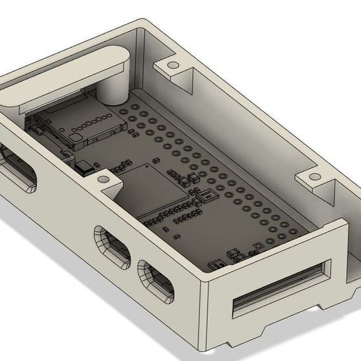 SD_Bracket.JPG Чехол с креплением 4040 для Raspberry Pi Zero