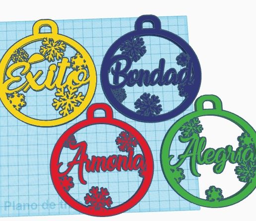 buenosDeseos1.jpg Christmas Spheres Good wishes Spanish