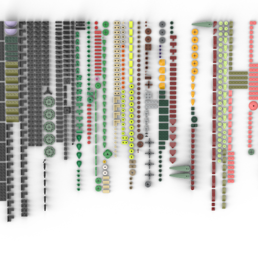 5.png PixelBricks3D - Суккуленты 🌵🌱✨