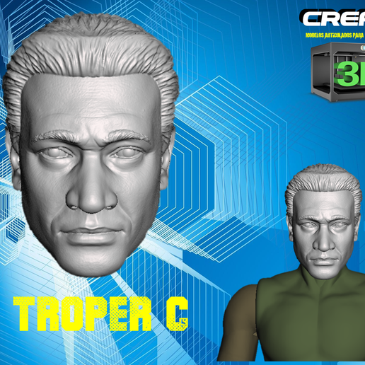 TROPER HEAD C 3D model