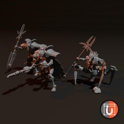 Bosses_2.jpg Free STL file Space Zombies - Bosses!・3D printing design to download