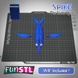 funstl-spike-flexi-articulated-swordfish-3mf.png SPIKE гибкая шарнирная рыба-меч 3MF