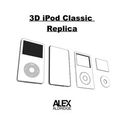 iPod.jpg STL file 3D Retro iPod Classic Replica・3D printer design to download, alexaldridge