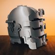 IMG_9370.jpg Dead Space Engineer Helmet - 3D Printable STL Model