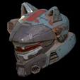 angled-w-addons.png Mk VII helmet with attachments 3d print file
