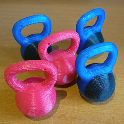 Capture_d_e_cran_2016-08-09_a__12.46.07.png Free STL file Kettlebell Key Chain・3D print design to download