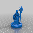 MageOwlstaff2BHG.png Mage with Owl - 8 Staff Options - Support Free 28mm Mini