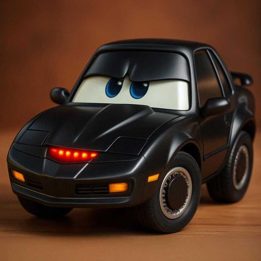 KITT CARS STYLE 3D model