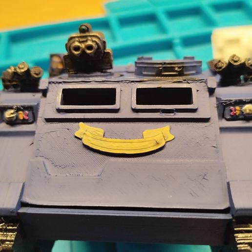 3D printable 40k Rhino Accents - WH40k・Cults