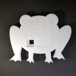 f63cef85bced15ffb9c2a9d32e0b3417_display_large.jpg Download free STL file 4x4 Frog sliding puzzle • Template to 3D print, mingyew