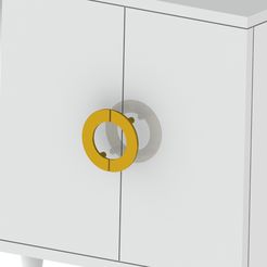 Furniture-Handle-Model-C-2.jpg Fichier STL Poignée de meuble Modèle C・Objet pour impression 3D à télécharger, AnilDesign91
