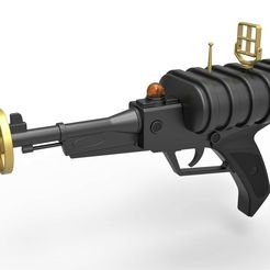 1.jpg Archivo 3D Pistola láser de la primera temporada de 1965 de la serie de televisión Lost in Space・Diseño de impresora 3D para descargar, CosplayItemsRock