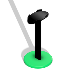 1.png STL file Circular earphone holder・3D printing model to download