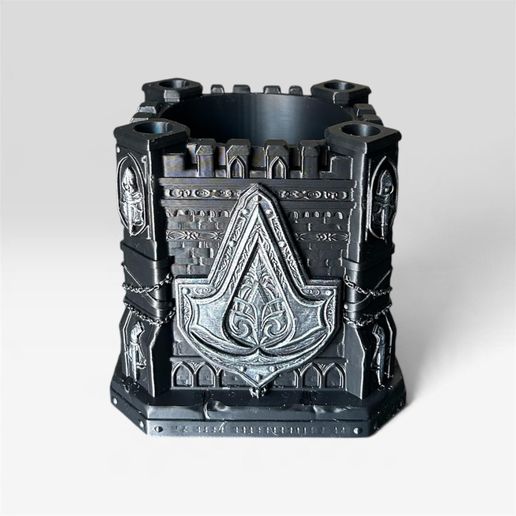 Assassin's Creed Pen Holder / Desk Organizer (STL)