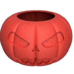 Captura-de-pantalla-2020-10-12-131605.jpg OBJ file Halloween Pumpkin Vase・3D printable model to download