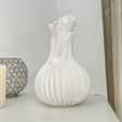 IMG_9694.jpeg Vase -Future- STL file, 3D model for 3D printing modern aesthetic vase decoration for living room floor vase artificial flowers vase gift