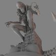 8_00000.jpg Alien Xenomorph 3D Print Model 3D print model