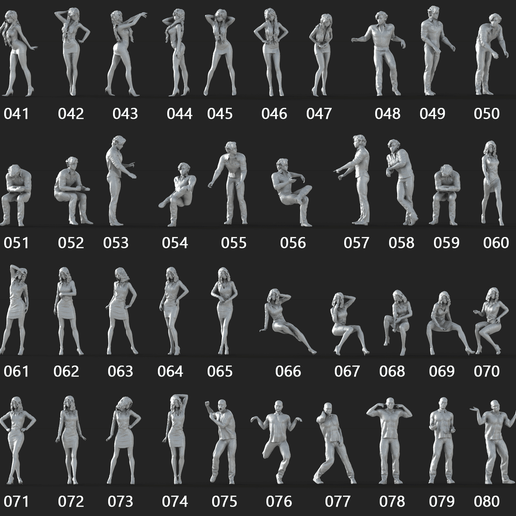 guide_2.png 264 Lowpoly People Crowd Pack Set-08