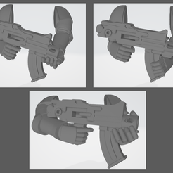 rt-bolters.png Download free STL file Hands with old bolter • Design to 3D print, vonerpeler